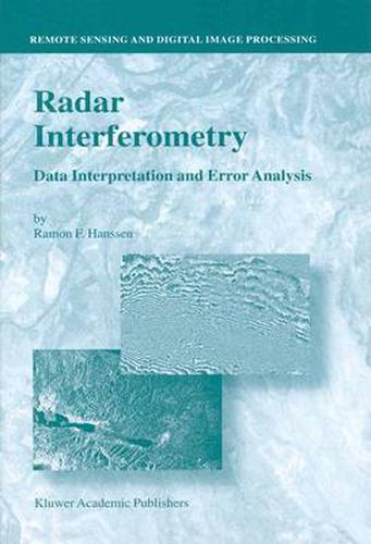 Cover image for Radar Interferometry: Data Interpretation and Error Analysis