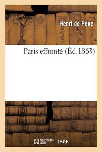 Cover image for Paris Effronte