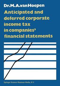 Cover image for Anticipated and Deferred Corporate Income Tax in Companies' Financial Statements