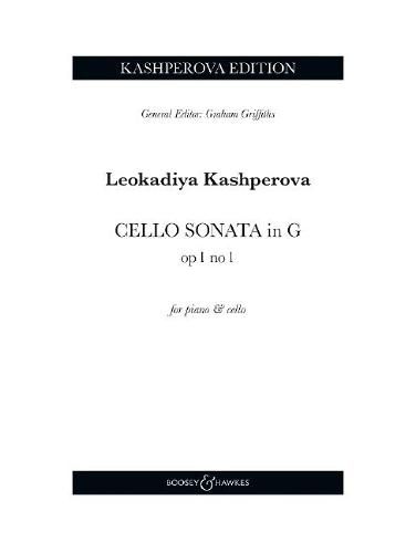 Cover image for Cello Sonata No. 1 in G Op. 1, Nr. 1