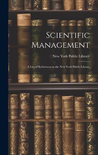 Cover image for Scientific Management