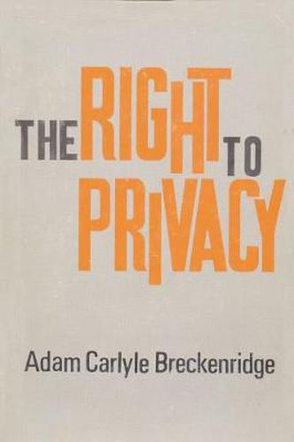 Cover image for The Right to Privacy