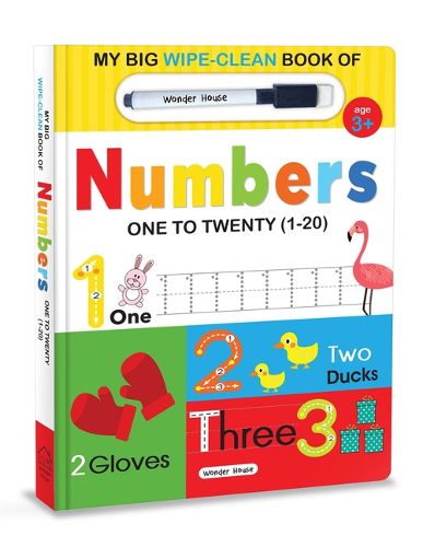 Cover image for My Big Wipe and Clean Book of Numbers for Kids 1 to 20