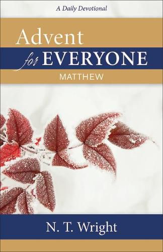 Cover image for Advent for Everyone: Matthew: A Daily Devotional