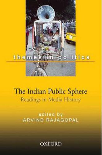 Cover image for The Indian Public Sphere: Readings in Media History