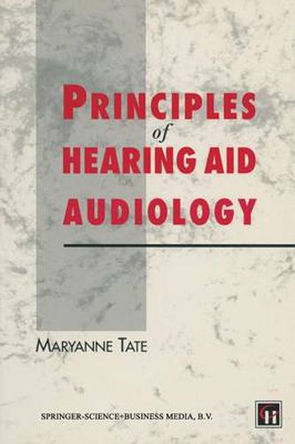 Cover image for Principles of Hearing Aid Audiology