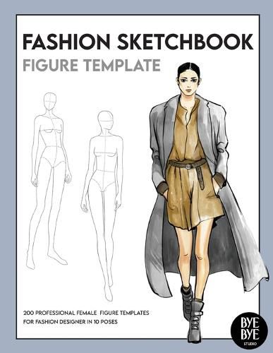 Cover image for Fashion Sketchbook Female Figure Template