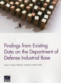 Cover image for Findings from Existing Data on the Department of Defense Industrial Base