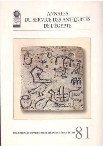 Cover image for Annales Du Service Des Antiquites De L'Egypte