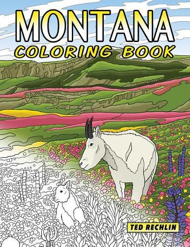 Cover image for Montana Coloring Book