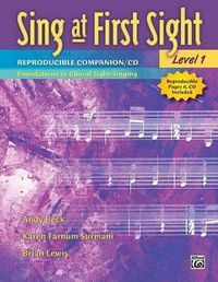 Cover image for Sing at First Sight, Level 1: Foundations in Choral Sight-Singing