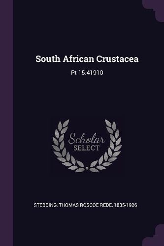Cover image for South African Crustacea