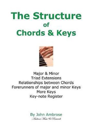 Cover image for The Structure of Chords & Keys