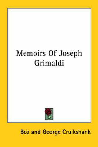 Cover image for Memoirs of Joseph Grimaldi