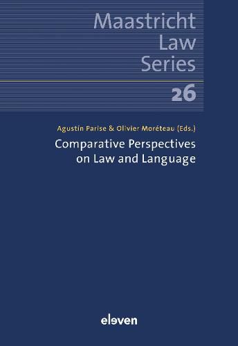 Cover image for Comparative Perspectives on Law and Language