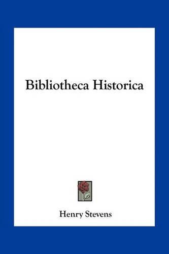 Bibliotheca Historica