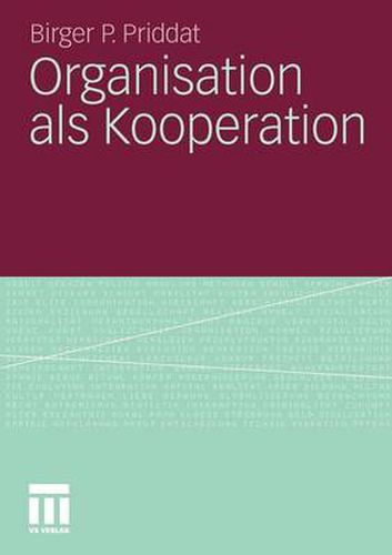 Cover image for Organisation ALS Kooperation