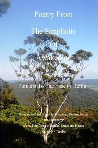 Cover image for Poetry From The Simplicity Of Awakening