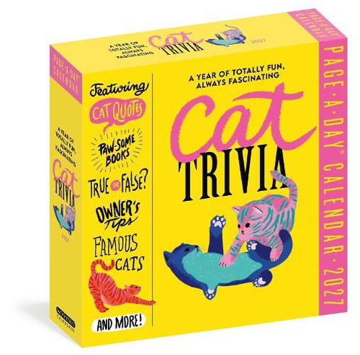 Cover image for Cat Trivia Page-A-Day (R) Calendar 2027