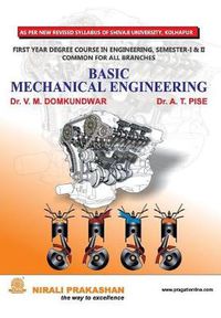 Cover image for Basic Mechanical Engineering (Fe Sem. I, SU)