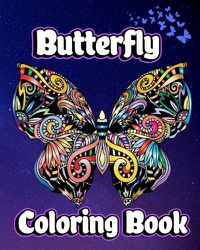 Cover image for Butterfly Coloring Book