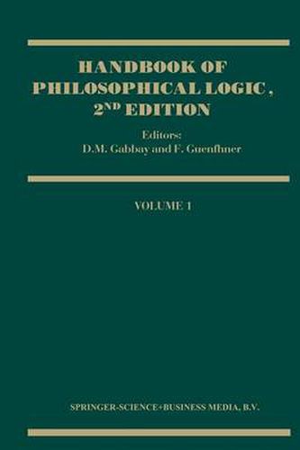 Cover image for Handbook of Philosophical Logic