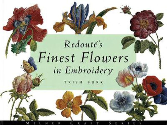 Cover image for Redoute's Finest Flowers in Embroidery