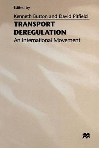 Cover image for Transport Deregulation: An International Movement