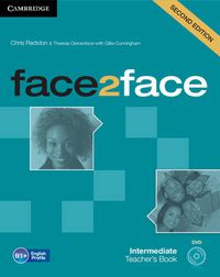 Cover image for face2face Intermediate Teacher's Book with DVD