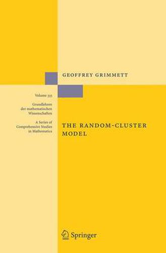 Cover image for The Random-Cluster Model