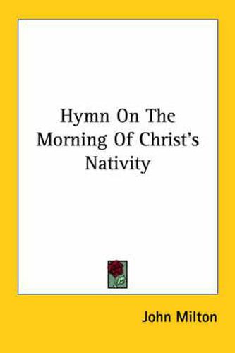 Cover image for Hymn on the Morning of Christ's Nativity