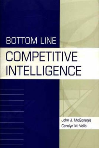 Cover image for Bottom Line Competitive Intelligence