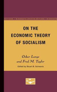 Cover image for On the Economic Theory of Socialism