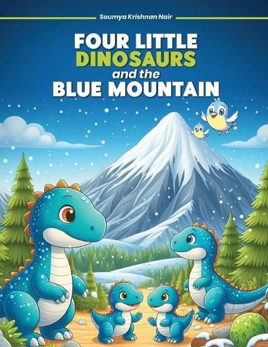 Cover image for Four Little Dinosaurs And The Blue Mountain