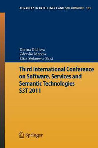 Cover image for Third International Conference on Software, Services & Semantic Technologies S3T 2011