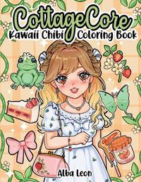 Cover image for Cottagecore Kawaii Chibi Coloring Book