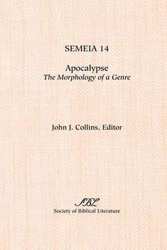 Cover image for Semeia 14: Apocalypse: TheMorphology of a Genre