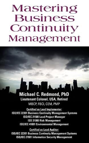 Cover image for Mastering Business Continuity Management