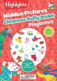 Cover image for Christmas Hidden Pictures Puffy Sticker Playscenes