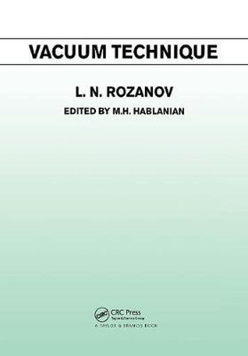 Cover image for Vacuum Technique