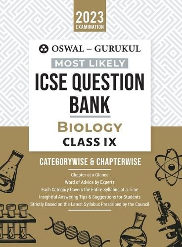 Cover image for Most Likely Icse Question Bank Biology Class 9: Categorywise & Chapterwise