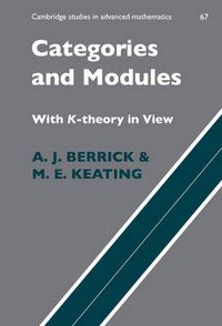 Cover image for Categories and Modules with K-Theory in View