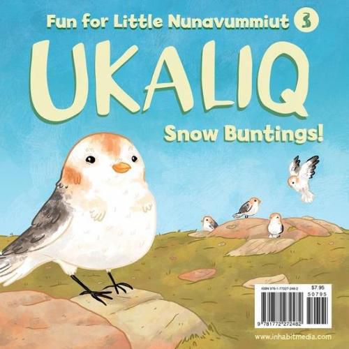 Cover image for Ukaliq: Snow Buntings!: Fun for Little Nunavummiut 3