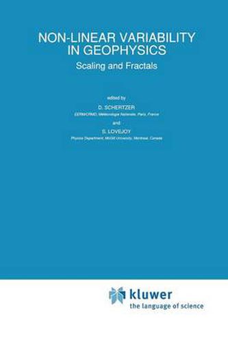 Cover image for Non-Linear Variability in Geophysics: Scaling and Fractals