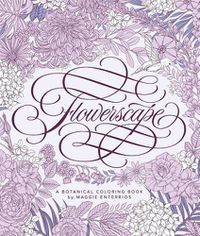 Cover image for Flowerscape: A Botanical Coloring Book