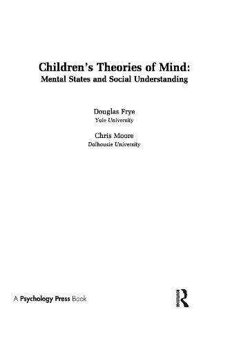 Cover image for Children's Theories of Mind: Mental States and Social Understanding