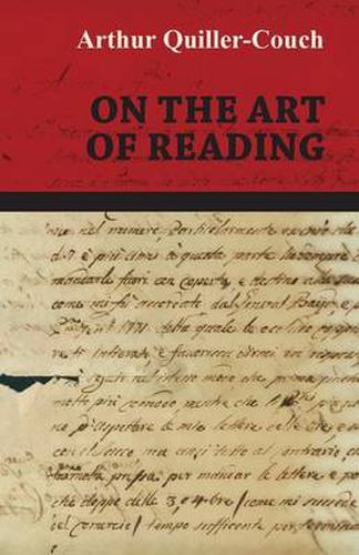 On the Art of Reading