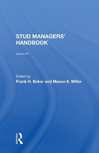 Cover image for Stud Managers' Handbook