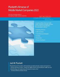 Cover image for Plunkett's Almanac of Middle Market Companies 2022: Middle Market Industry Market Research, Statistics, Trends and Leading Companies