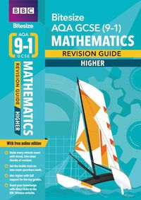 Cover image for BBC Bitesize AQA GCSE (9-1) Maths Higher Revision Guide for home learning, 2021 assessments and 2022 exams: for home learning, 2022 and 2023 assessments and exams